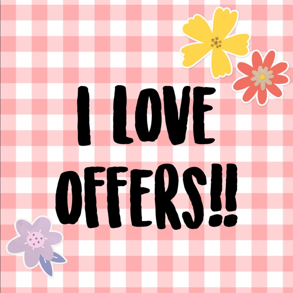 Reasonable offers accepted!